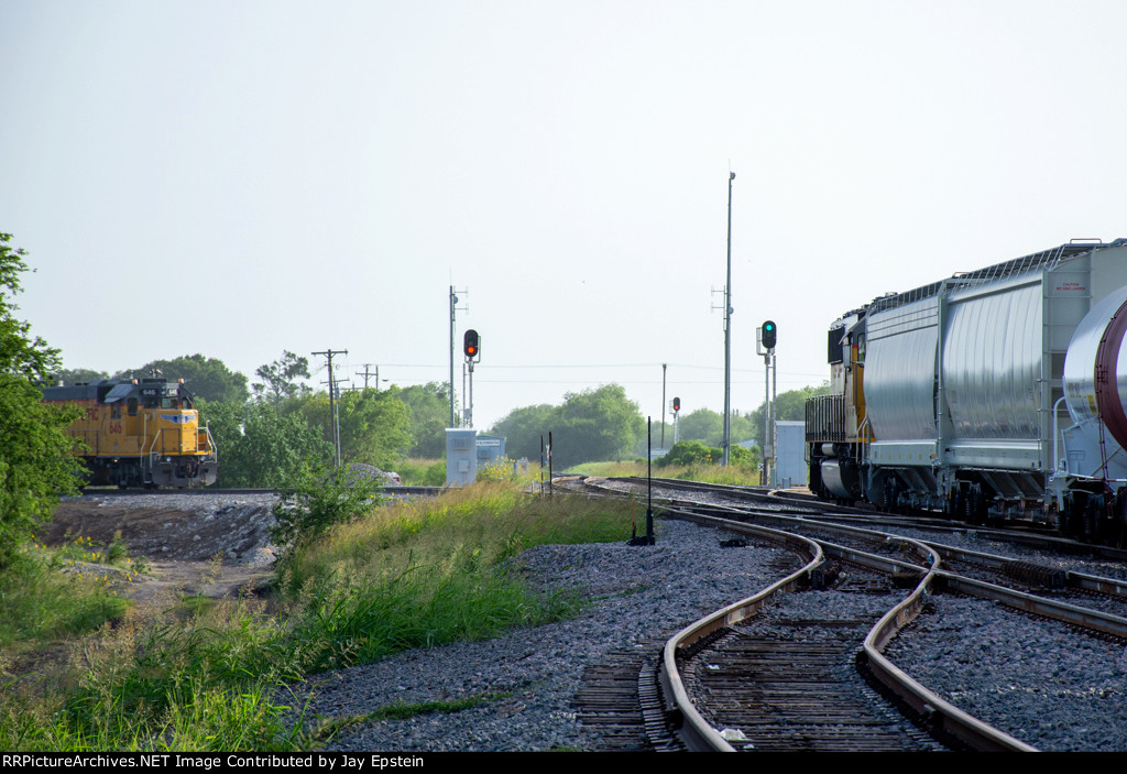 Clear Signal at the Bloomington Interlocking